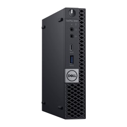 Dell Optiplex 5060-MICRO Refurbished Desktop PC, Intel Core i5, 16GB Memory, 256GB Solid State Drive, Windows 10 Pro