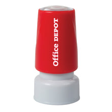 Load image into Gallery viewer, Office Depot Brand Pre-Inked Message Stamp, Star, Red