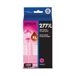 Epson 277XL Claria Magenta High-Yield Ink Cartridge, T277XL320