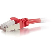 Load image into Gallery viewer, C2G 10ft Cat6 Ethernet Cable - Snagless Shielded (STP) - Red - Category 6 for Network Device - RJ-45 Male - RJ-45 Male - Shielded - 10ft - Red