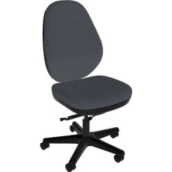 Sitmatic GoodFit Synchron High-Back Chair, Gray/Black