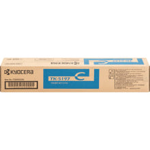 Load image into Gallery viewer, Kyocera TK-5197C Original Laser Toner Cartridge - Cyan - 1 Each - 7000 Pages
