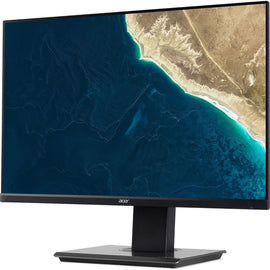 Acer B247Y C 23.8in Full HD LCD Monitor - 16:9 - Black - In-plane Switching (IPS) Technology - LED Backlight - 1920 x 1080 - 16.7 Million Colors - Adaptive Sync (DisplayPort VRR) - 250 Nit - 4 ms - 75 Hz Refresh Rate - HDMI - VGA - DisplayPort