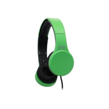 Load image into Gallery viewer, AVID AE-42 - Headphones with mic - on-ear - wired - 3.5 mm jack - green