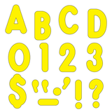 TREND Ready Letters, Billboard, 7in, Yellow, Pack Of 105