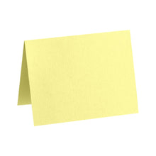 Load image into Gallery viewer, LUX Folded Cards, A6, 4 5/8in x 6 1/4in, Lemonade Yellow, Pack Of 1,000