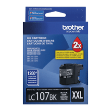 Load image into Gallery viewer, Brother LC107 Black High-Yield Ink Cartridge, LC107BK