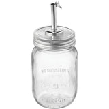 Starfrit Oil & Vinegar Pourer for Mason Jars - Bottle Pourer - Dishwasher Safe - Gray