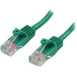 StarTech.com Cat5e Snagless UTP Patch Cable, 3ft, Green