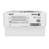Xerox Bold Digital Coated Gloss Printing Paper, Ledger Size (11in x 17in), 94 (U.S.) Brightness, 100 Lb Cover (280 gsm), FSC Certified, 250 Sheets Per Ream, Case Of 3 Reams
