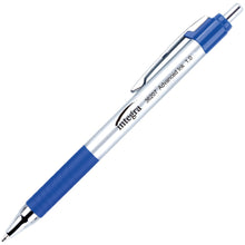 Load image into Gallery viewer, Integra Advanced Ink 0.7 mm Retractable Pen - 0.7 mm Pen Point Size - Blue - 12 / Dozen