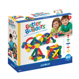 Guidecraft USA Magneatos Better Builders 60-Piece Set, Grades Pre-K - 8