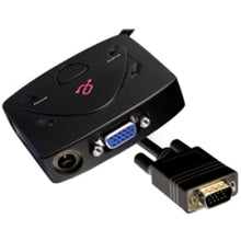 Load image into Gallery viewer, Aluratek AVS02 2-Port VGA Splitter - 2 x Monitor - 1920 x 1440 - SVGA