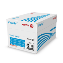 Load image into Gallery viewer, Xerox Vitality Colors Pastel Color Multi-Use Printer &amp; Copy Paper, Salmon, Letter (8.5in x 11in), 5000 Sheets Per Case, 20 Lb, 30% Recycled, Case Of 10 Reams