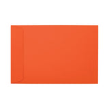LUX #6 1/2 Open-End Envelopes, Gummed Seal, Tangerine, Pack Of 50