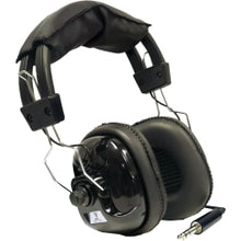 Load image into Gallery viewer, Bounty Hunter Metal Detector Binaural Wired Headphones, Black