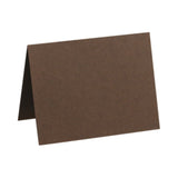 LUX Folded Cards, A9, 5 1/2in x 8 1/2in, Chocolate Brown, Pack Of 1,000