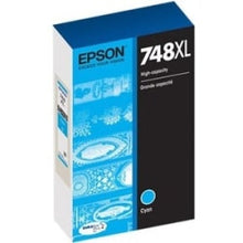 Load image into Gallery viewer, Epson DURABrite Pro 748 Original High Yield Inkjet Ink Cartridge - Cyan - 1 Pack - 4000 Pages