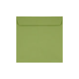 LUX Square Envelopes, 7 1/2in x 7 1/2in, Gummed SealAvocado Green, Pack Of 50