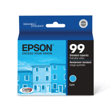 Load image into Gallery viewer, Epson 99 Claria Cyan Ink Cartridge, T099220-S