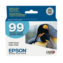 Load image into Gallery viewer, Epson 99 Claria Light Cyan Ink Cartridge, T099520-S