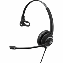 Load image into Gallery viewer, EPOS IMPACT SC 230 USB MS II Headset - Mono - USB Type A - Wired - On-ear - Monaural - Noise Cancelling, Electret, Uni-directional, Condenser Microphone - Black