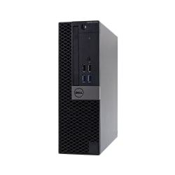 Dell Optiplex 3040-SFF Refurbished Desktop PC, Intel Core i5, 8GB Memory, 256GB Solid State Drive, Windows 10 Pro