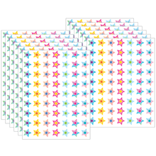 Load image into Gallery viewer, Teacher Created Resources Mini Stickers, Colorful Vibes Stars, 378 Stickers Per Pack, Set Of 12 Packs