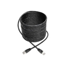 Load image into Gallery viewer, Tripp Lite Cat6a Snagless Shielded STP Patch Cable 10G, PoE Black M/M 30ft - First End: 1 x RJ-45 Male Network - Second End: 1 x RJ-45 Male Network - 1.25 GB/s - Patch Cable - Shielding - Black