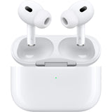 Apple AirPods Pro (2nd Generation) Earset - Stereo - Wireless - Bluetooth - Earbud - Binaural - In-ear - Noise Canceling - White