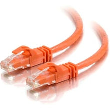 Load image into Gallery viewer, C2G-25ft Cat6 Snagless Crossover Unshielded (UTP) Network Patch Cable - Orange - Category 6 for Network Device - RJ-45 Male - RJ-45 Male - Crossover - 25ft - Orange