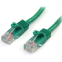 StarTech.com Cat5e Snagless UTP Patch Cable, 25ft, Black
