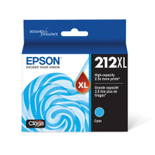 Load image into Gallery viewer, Epson 212XL Claria Cyan High-Yield Ink Cartridge, T212XL220-S