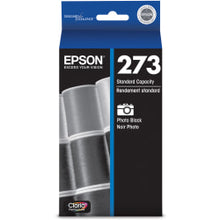 Load image into Gallery viewer, Epson 273 Claria Premium Photo Black Ink Cartridge, T273120-S