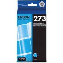 Load image into Gallery viewer, Epson 273 Claria Premium Cyan Ink Cartridge, T273220-S
