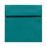 LUX Square Envelopes, 6 1/2in x 6 1/2in, Peel & Press Closure, Teal, Pack Of 50