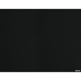 Lorell Magnetic Unframed Dry-Erase Glass Whiteboard, 48in x 36in, Black
