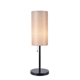Kenroy Home Wylie Table Lamp, 28inH, Black