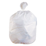 Pinnacle Plastics Extra-Heavy-Duty Trash Can Liners, 39in x 33in, Clear, Case Of 100