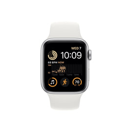 Apple Watch SE Smart Watch, 32GB, Silver/White