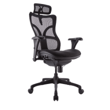 Load image into Gallery viewer, WorkPro Warrior 212 Mesh Executive High-Back Chair, Black