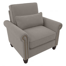 Load image into Gallery viewer, Bush Furniture Coventry Accent Chair With Arms, Beige Herringbone, Standard Delivery