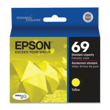Load image into Gallery viewer, Epson 69 DuraBrite Ultra Yellow Ink Cartridge, T069420-S