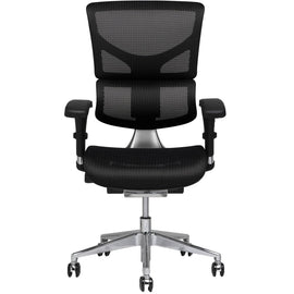 X Chair X2 Wide Ergonomic High-Back Mesh Task Chair, Black