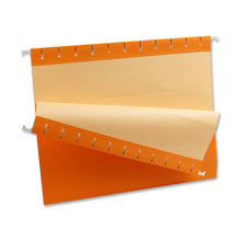 Load image into Gallery viewer, Oxford Color 1/5-Cut Hanging Folders, Letter Size, Orange, Box Of 25