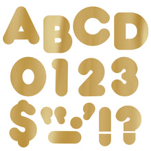 Load image into Gallery viewer, TREND Ready Letters, Metallic Casual, 2in, Gold, Pack Of 142