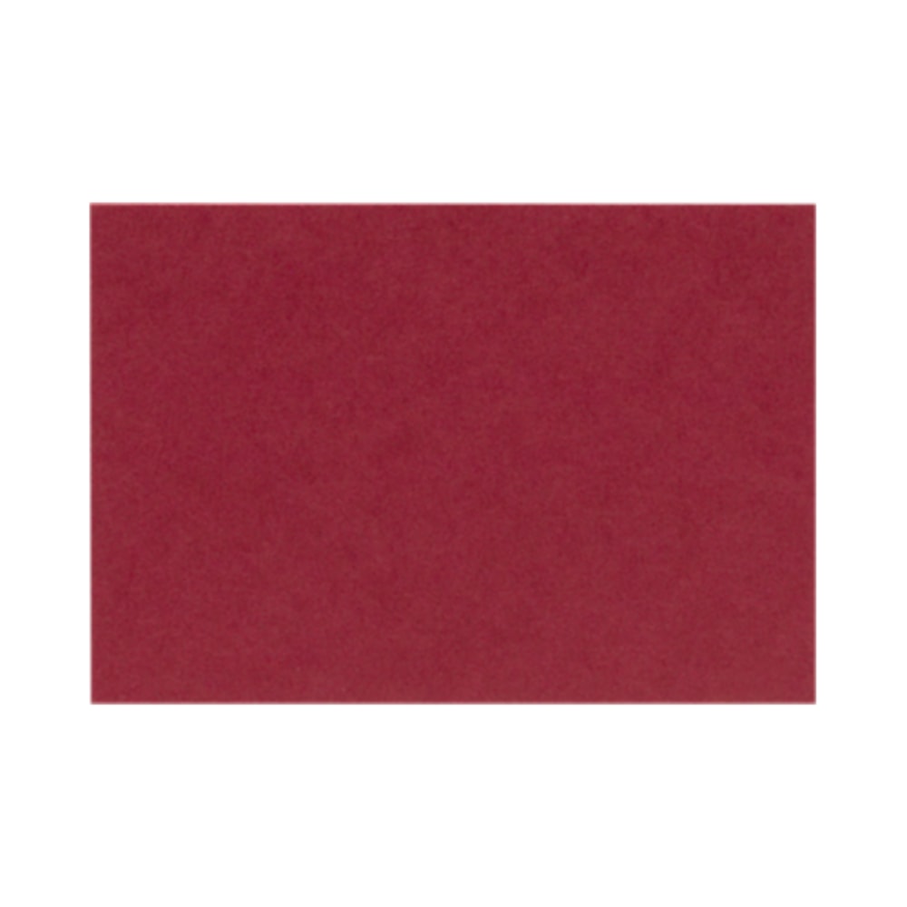 LUX Flat Cards, A2, 4 1/4in x 5 1/2in, Garnet Red, Pack Of 500