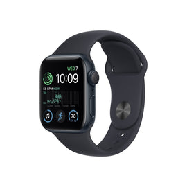 Apple SE Smart Watch, 32 GB, 1.57in x 1.34in, Midnight