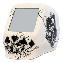 Load image into Gallery viewer, Jackson Safety WH10 HLX 100 Passive Welding Helmet, #10, Ace of Spades, 4 1/2in x 5 1/4in
