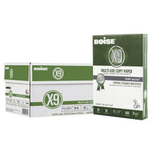 Load image into Gallery viewer, Boise X-9 Multi-Use Printer &amp; Copy Paper, 200 Reams, White, Ledger (11in x 17in), 100000 Sheets Per Pallet, 20 Lb, 92 Brightness